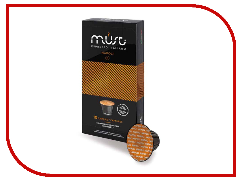 

Капсулы Must Nespresso Napoli 10шт