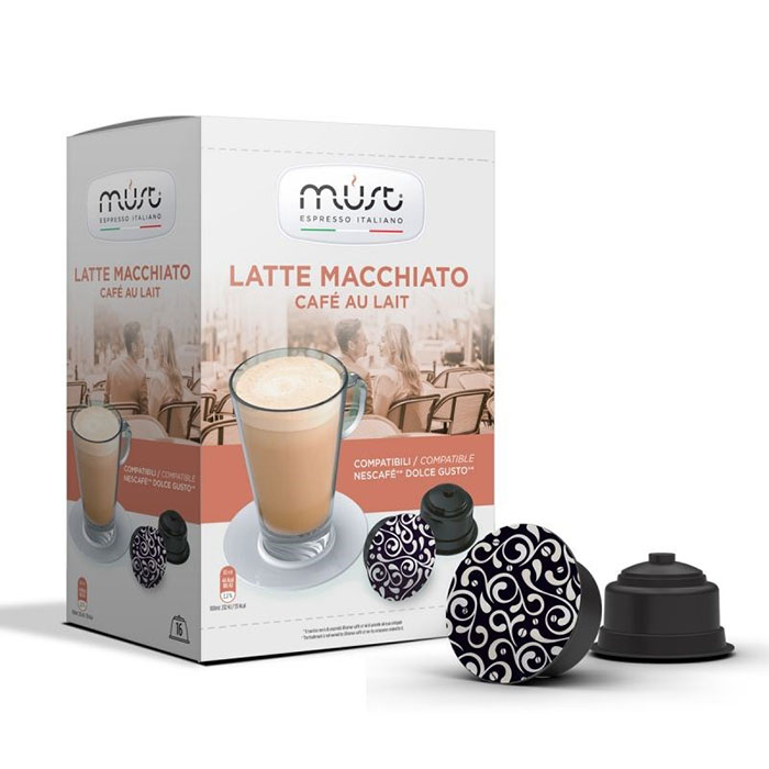 

Капсулы Must Dolce Gusto Latte Macchiato 16шт