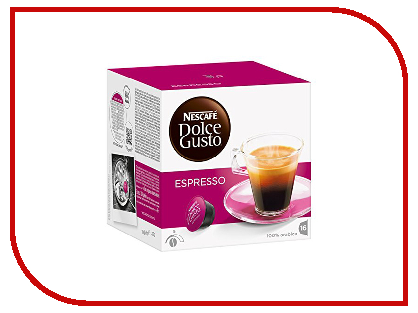 

Капсулы Nescafe Dolce Gusto Espresso 16шт 5219839