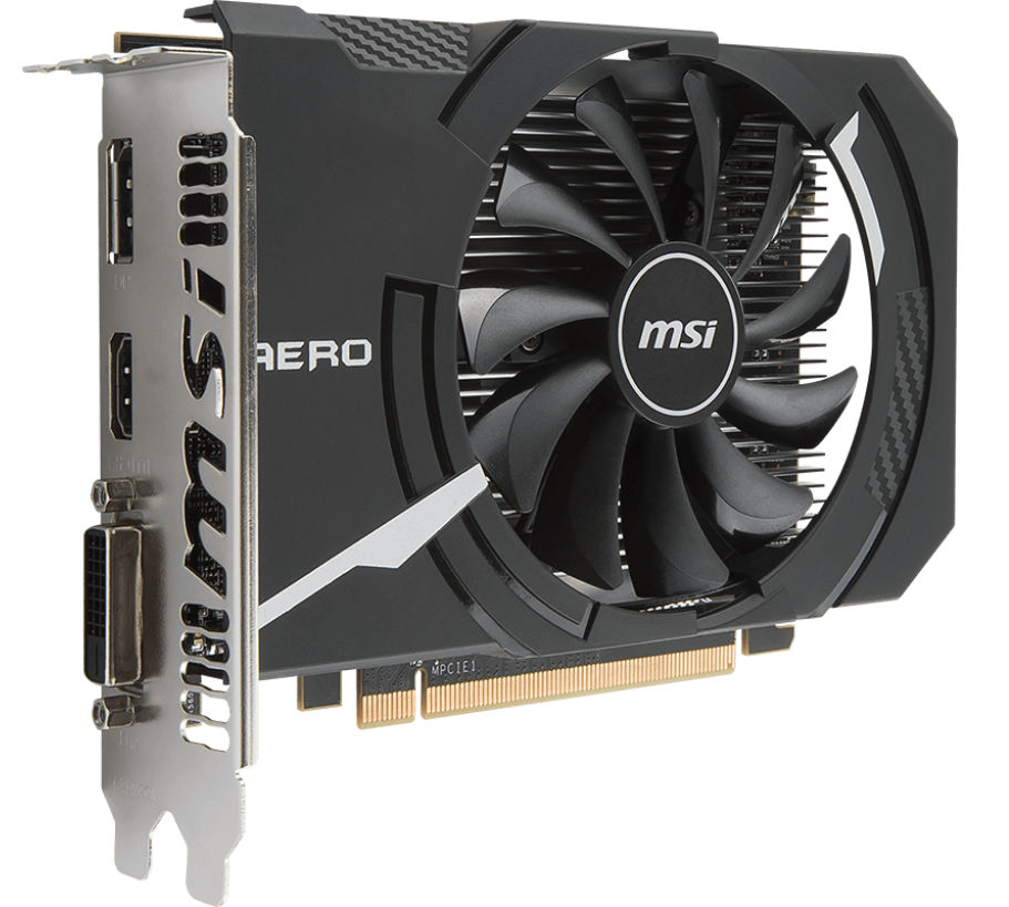 

Видеокарта MSI Radeon RX 560 1196Mhz PCI-E 3.0 4096Mb 7000Mhz 128 bit DVI HDMI HDCP RX 560 AERO ITX 4G OC, RX 560 AERO ITX 4G OC