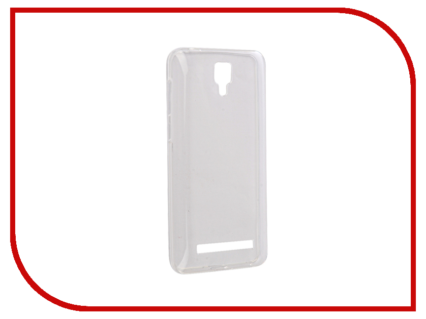 фото Аксессуар Чехол BQ BQS-4500L Fox LTE Gecko Transparent-Glossy White S-G-BQS4500L-WH