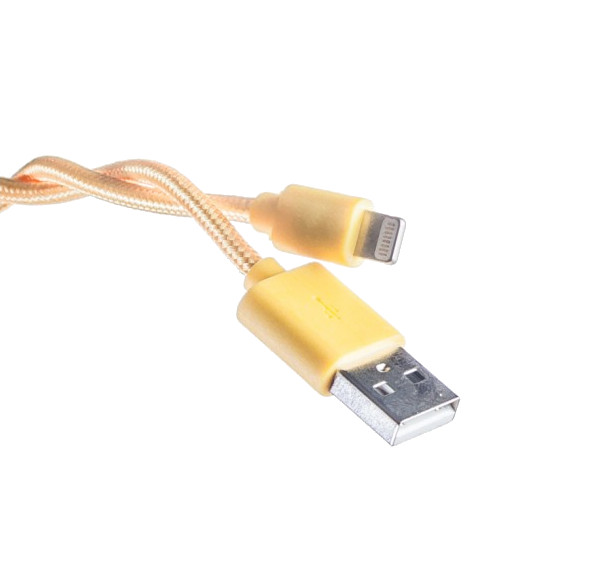 фото Аксессуар Prolike USB - 8 pin Lightning 1.2m Yellow PL-IP8-NL-1,2-YW