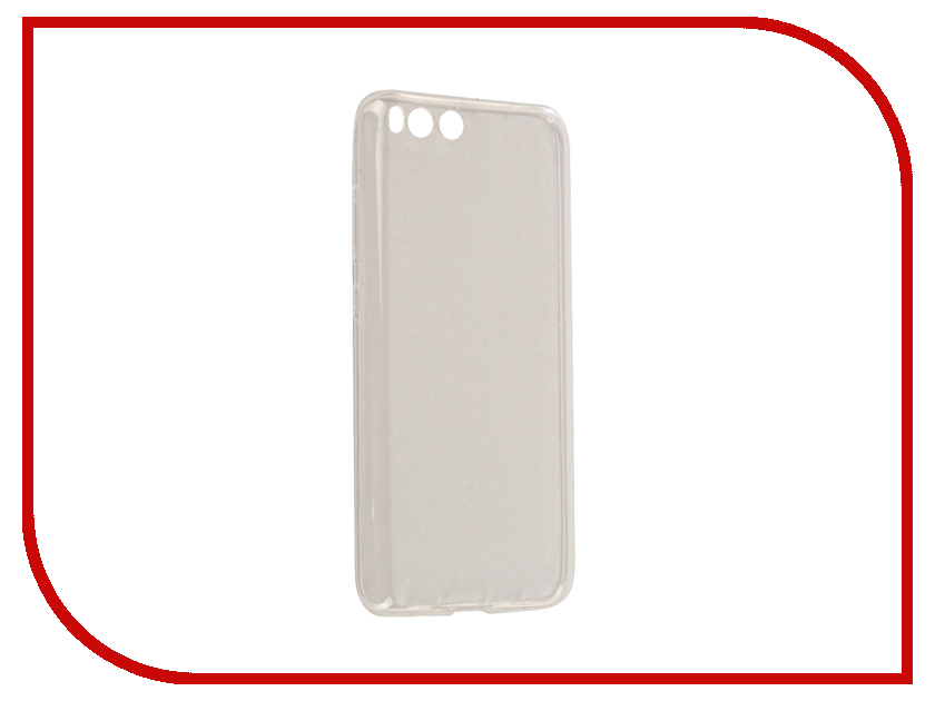 фото Аксессуар Чехол Xiaomi Mi6 BROSCO Silicone Transparent XM-MI6-TPU-TRANSPARENT