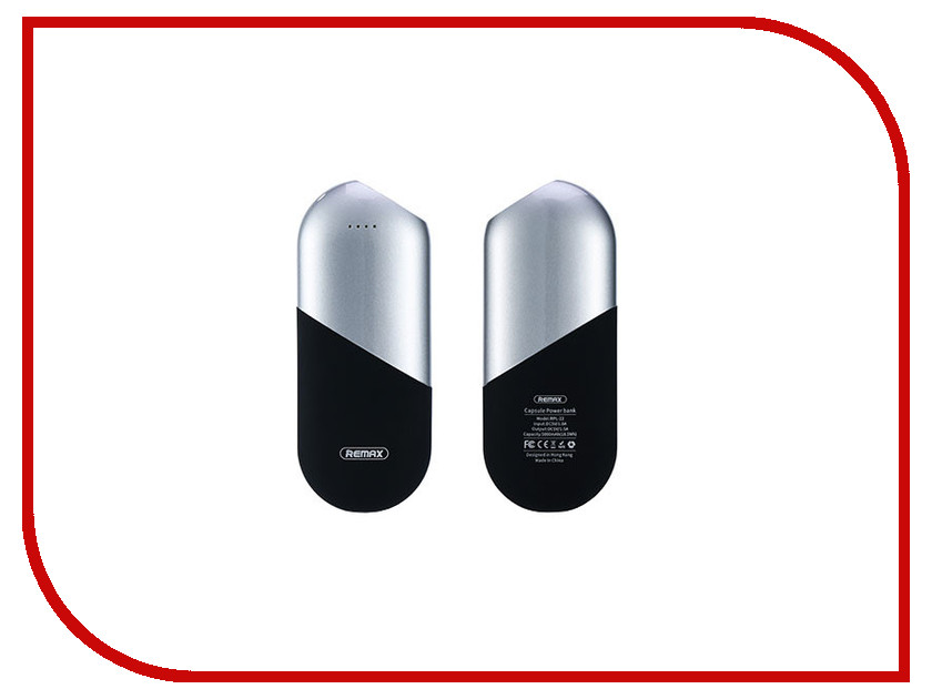 фото Аккумулятор Remax Power Bank RPP-22 Capsule 5000mAh Silver 71902