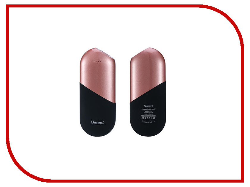 фото Аккумулятор Remax Power Bank RPL-22 Capsule 5000mAh Rose Gold 71901