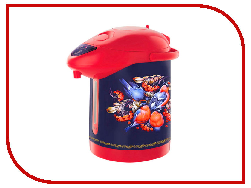 

Термопот Василиса ВА-5006 Снегири в рябине Blue-Red, ВА-5006