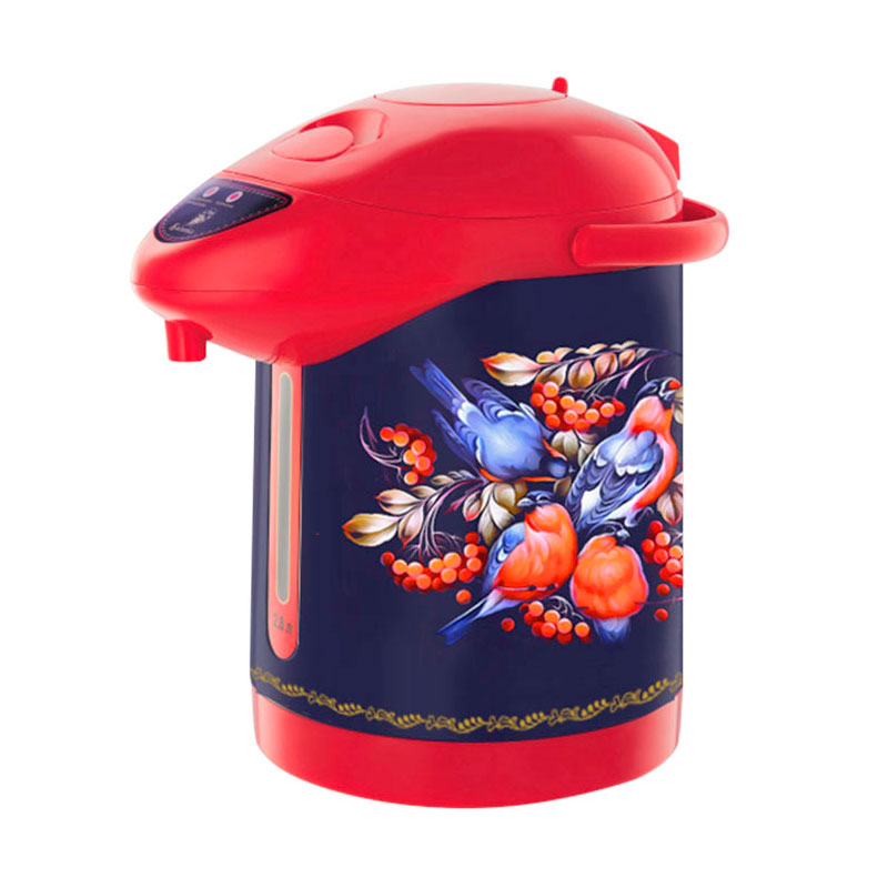 

Термопот Василиса ВА-5006 Снегири в рябине Blue-Red, ВА-5006