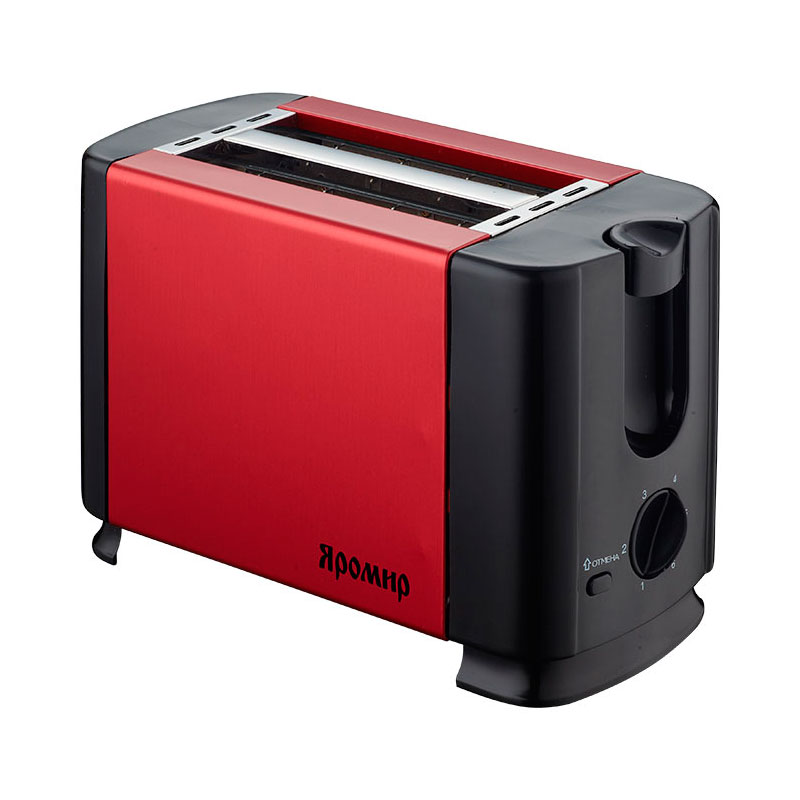 

Тостер Яромир ЯР-602 Red Black, ЯР-602
