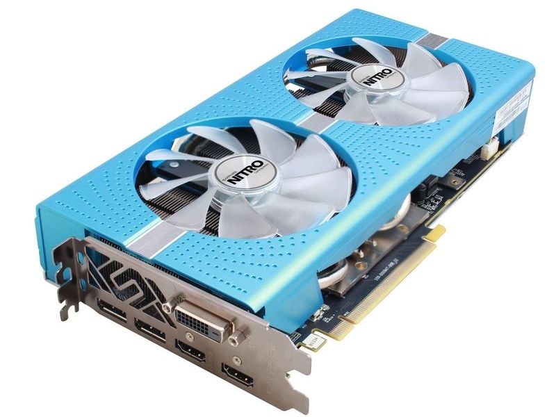 фото Видеокарта Sapphire Nitro+ Radeon RX 580 1430Mhz PCI-E 3.0 8192Mb 8400Mhz 256 bit DVI HDMI HDCP 11265-21-20G