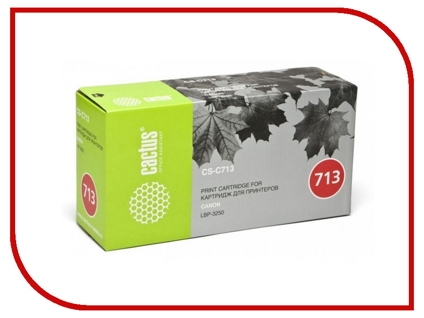 

Картридж Cactus Black для i-Sensys 3250 2000стр. CS-C713S
