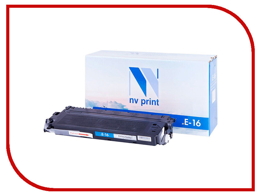 

Картридж NV Print E-16 для FC-2xx/3xx/530/108/208/PC-7xx/PC-8xx 2000k, (аналог Canon E-16)