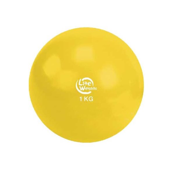 

Медбол Lite Weights 1кг Yellow 1701LW, 1701LW