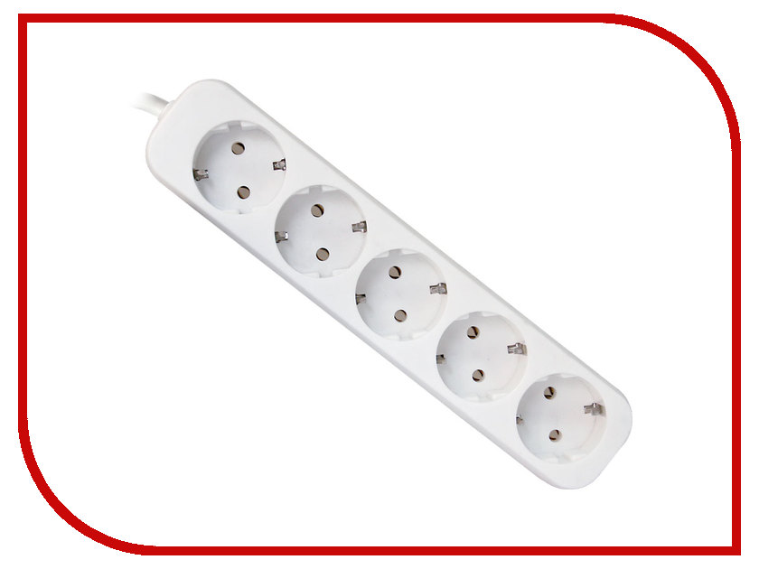 

Сетевой фильтр Defender E518 5 Sockets 1.8m 99229