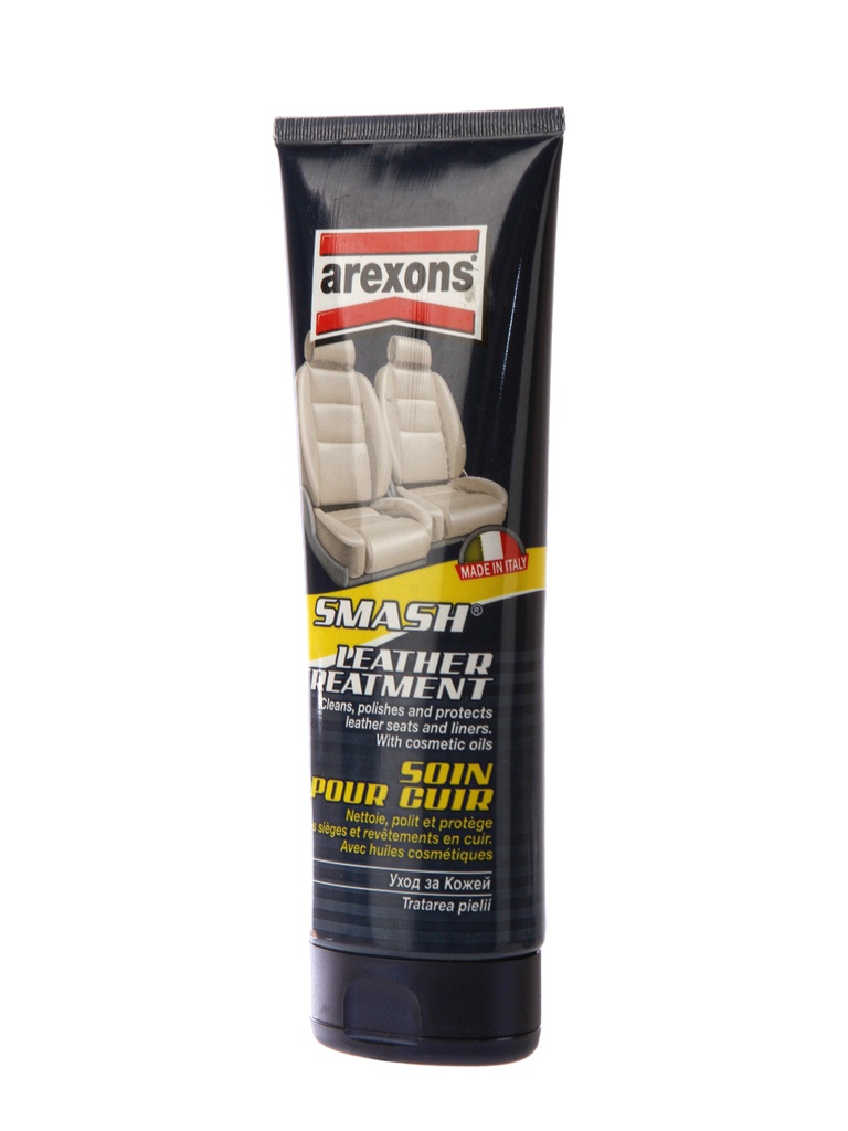 

Крем для чистки салона из кожи Arexons Smash Leather Treatment 5432 200ml, Smash Leather Treatment