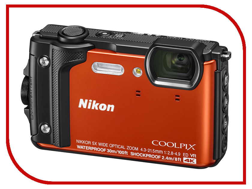 фото Фотоаппарат Nikon Coolpix W300 Orange