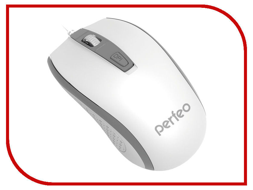 

Мышь Perfeo Profil PF-383 White-Grey PF-383-OP-W/GR