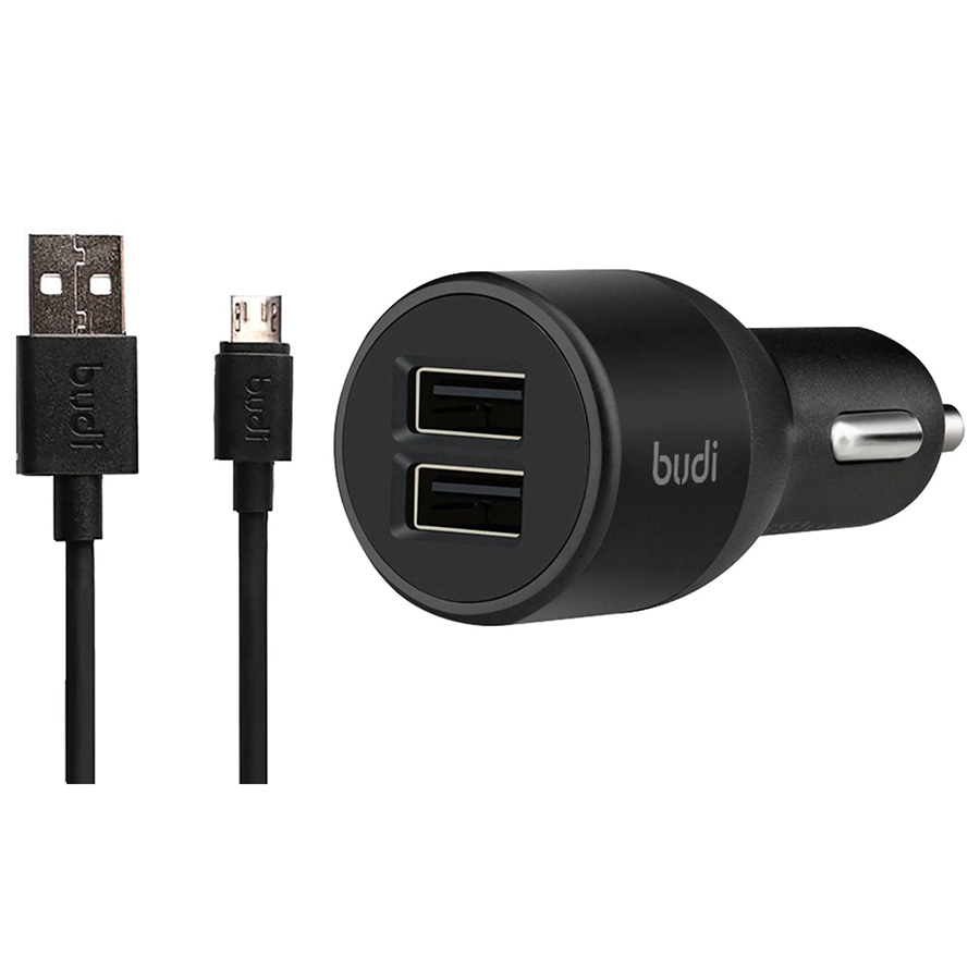 

Зарядное устройство Budi M8J070 2.1A + MicroUSB Cable Black, M8J070