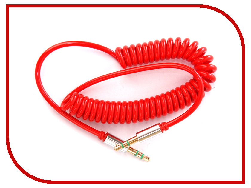 

Аксессуар Jet.A 3.5mm Jack/M - 3.5mm Jack/M 1m Red JA-AC03