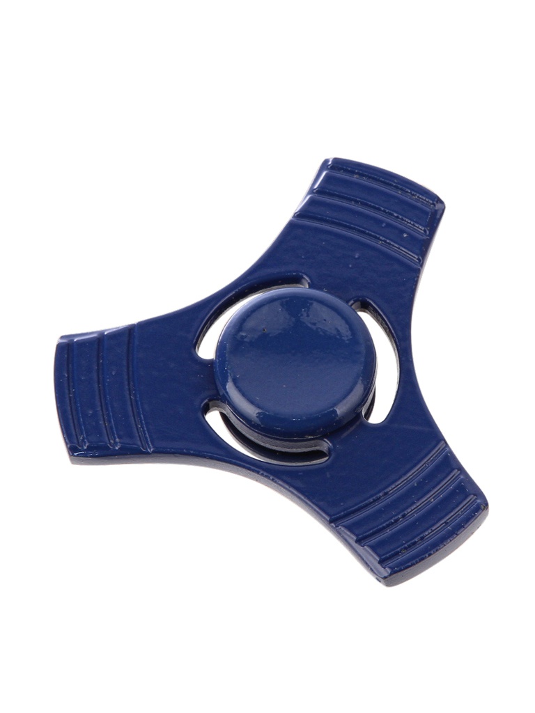 фото Спиннер Aojiate Toys Finger Spinner Metal with Lines Blue RV573