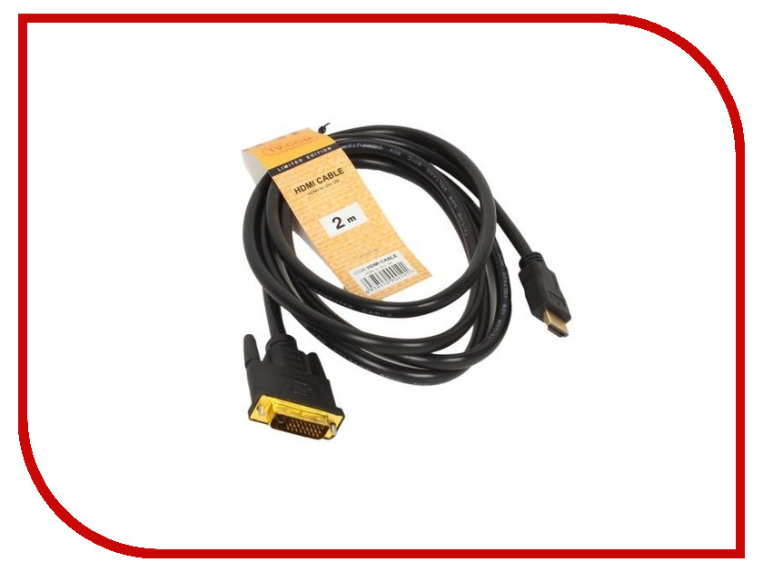 фото Аксессуар TV-COM HDMI to DVI-D 2m LCG135F-2M