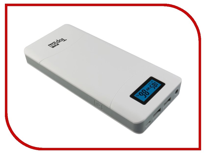 фото Аккумулятор TopON TOP-T72/W 3.7V 18000mAh White