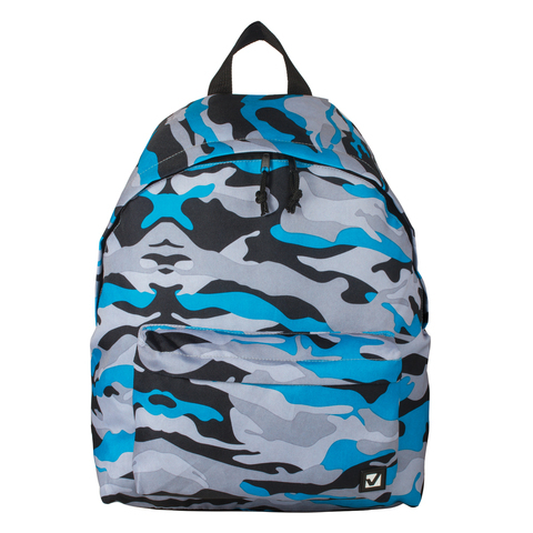 фото Рюкзак Brauberg Blue Camouflage 226407