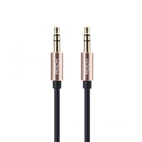 фото Аксессуар rock aux 3.5mm audio cable 1m rau0509 golden