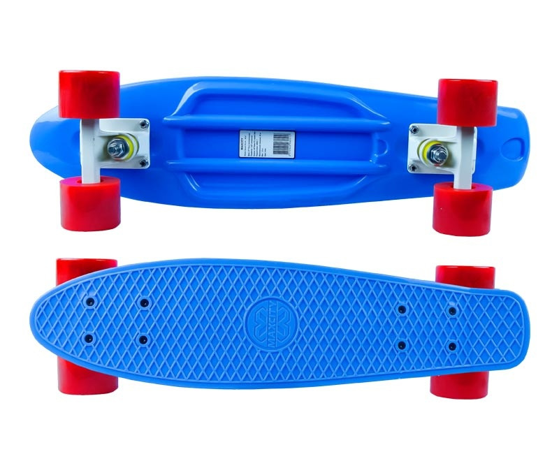 

Скейт Maxcity MC Plastic Board small Blue, MC Plastic Bord