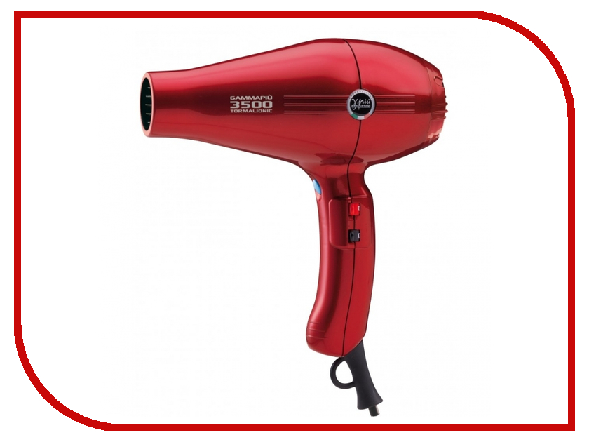 

Фен Gamma Piu 3500 Tourmalionic Red, 3500 Tourmalionic