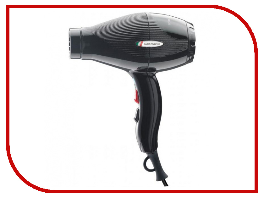 

Фен Gamma Piu Ion Ceramic S Black, Ion Ceramic S