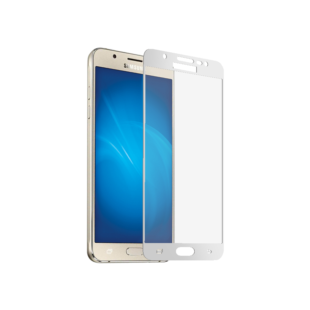 

Закаленное стекло DF для Samsung Galaxy J5 (2017) Full Screen sColor-22 White, sColor-22
