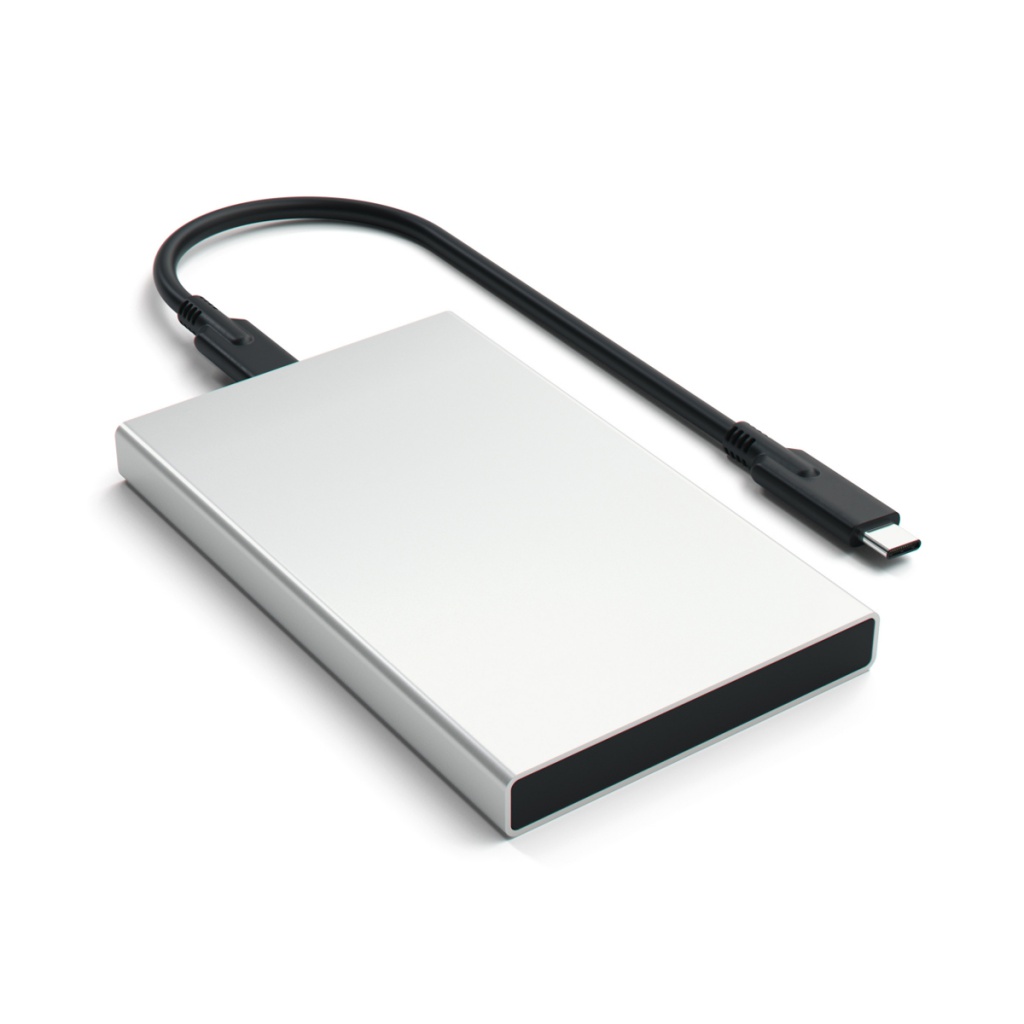 фото Корпус для HDD Satechi Aluminum ST-TCDES HDD 2.5 USB Type C External Silver