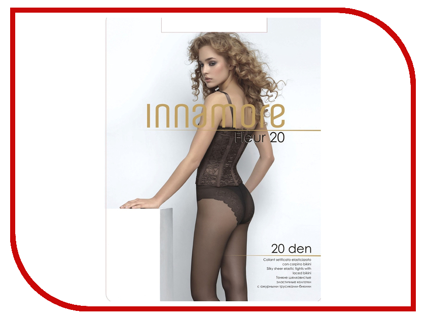 

Колготки Innamore Fleur размер 3 плотность 20 Den Nero