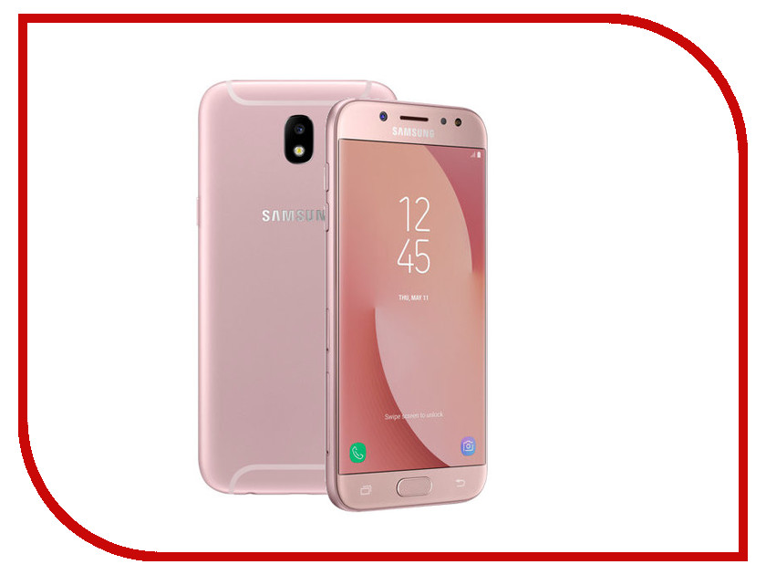 фото Сотовый телефон Samsung SM-J530F/DS Galaxy J5 (2017) Pink