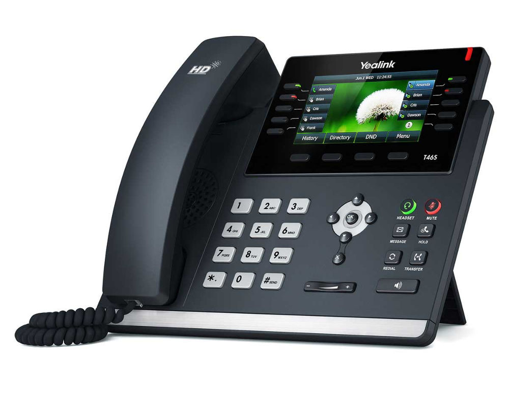 

VoIP оборудование Yealink SIP-T46S, SIP-T46S