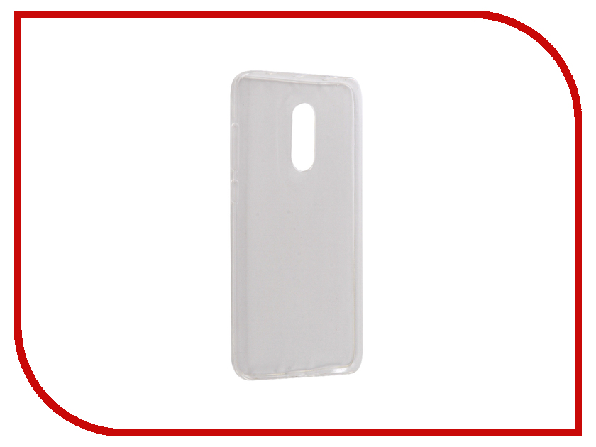 фото Аксессуар Чехол Xiaomi Redmi Note 4 Snoogy Creative Silicone 0.3mm White