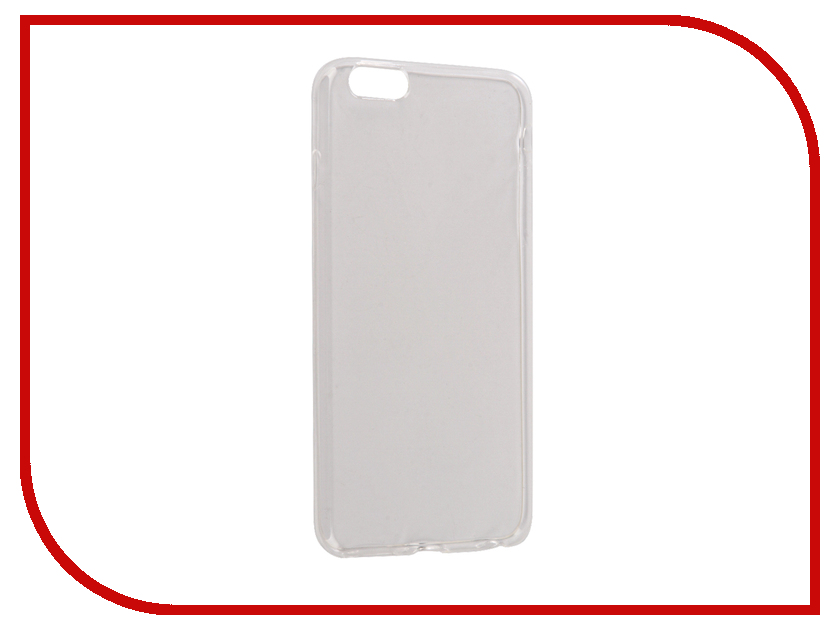 фото Аксессуар Чехол Snoogy Creative Silicone 0.3mm для APPLE iPhone 6 Plus White