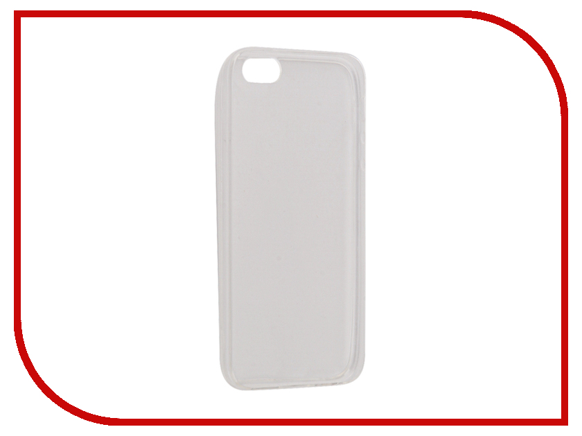 фото Аксессуар Чехол Snoogy Creative Silicone 0.3mm для APPLE iPhone 5 White