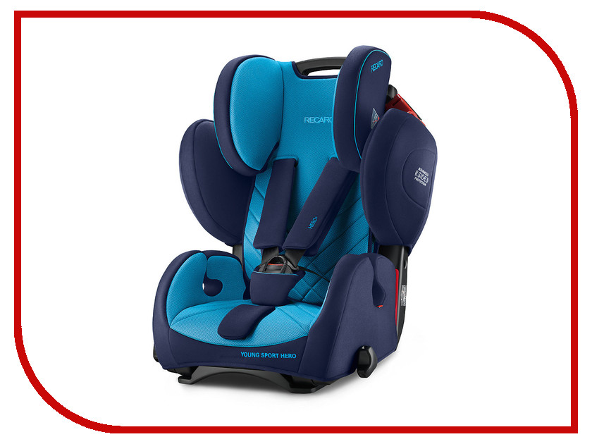 

Автокресло группа 1/2/3 (9-36 кг) Recaro Young Sport Hero Xenon Blue