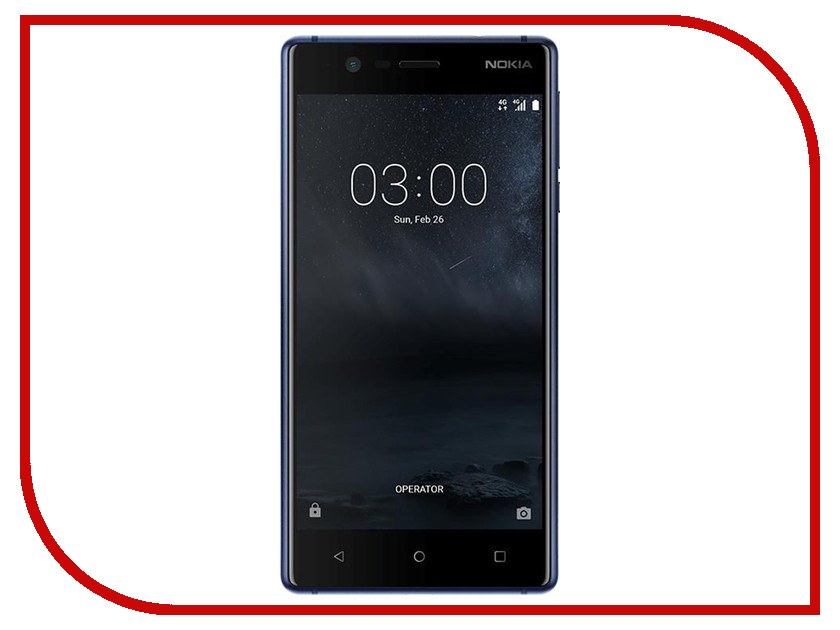 фото Сотовый телефон Nokia 3 Dual Sim Blue