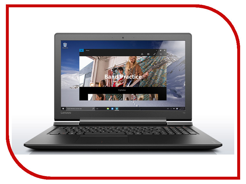 фото Ноутбук Lenovo 700-15ISK 80RU002NRK (Intel Core i7-6700HQ 2.6 GHz/8192Mb/1000Gb/No ODD/nVidia GeForce GTX 950M 4096Mb/Wi-Fi/Bluetooth/Cam/15.6/1920x1080/Windows 10 64-bit)