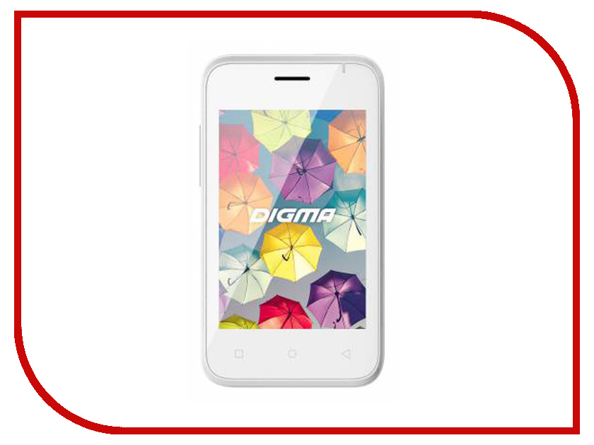 фото Сотовый телефон Digma First XS350 2G White