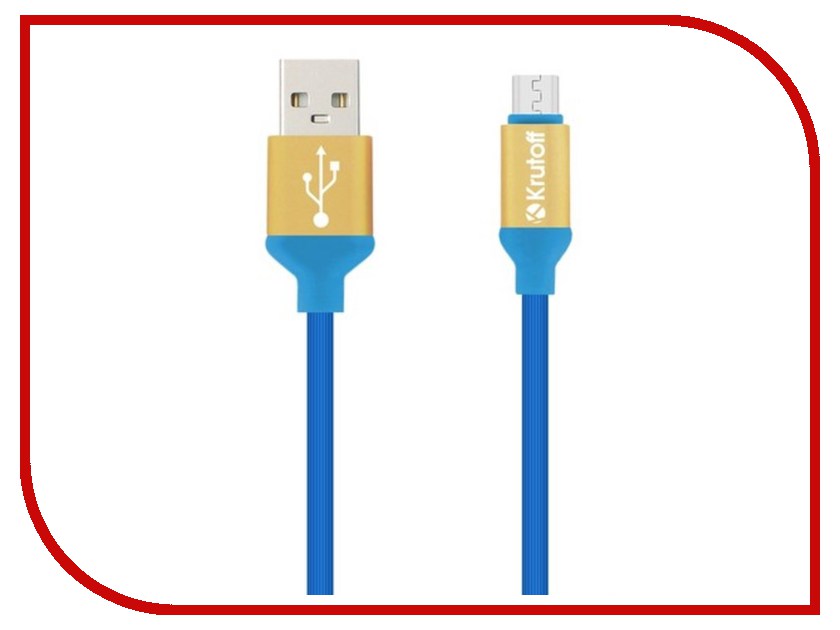 

Аксессуар Krutoff microUSB U2-120m Strong 1.2m Blue 14736