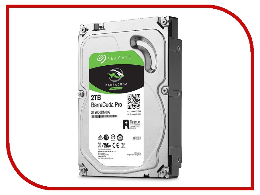 фото Жесткий диск 2Tb - Seagate Barracuda Pro ST2000DM009