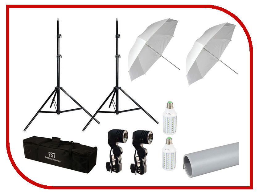 

Комплект студийного света FST LED-35 Umbrella II