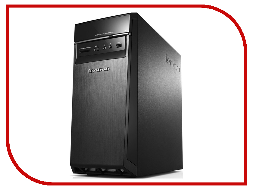 фото Настольный компьютер Lenovo 300-20IBR 90DN0032RS (Intel Celeron J3060 1.6 GHz/2048Mb/500Gb/DVD-RW/Intel HD Graphics/DOS)