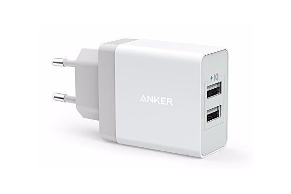 фото Зарядное устройство Anker PowerPort 2xUSB Micro USB 1m White B2021L21 887364