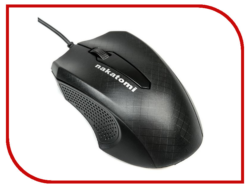 

Мышь Nakatomi MON-07U Black USB