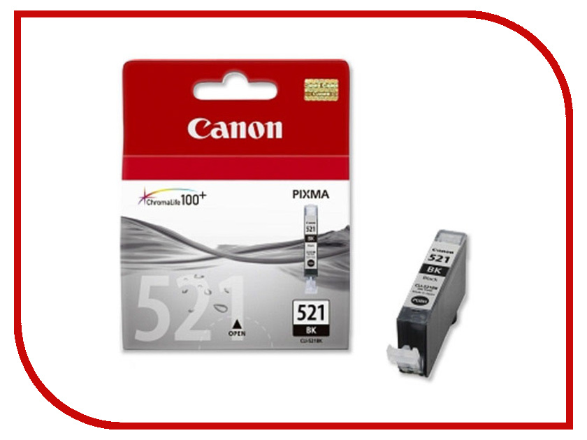 

Картридж Canon CLI-521BK Black 2933B004