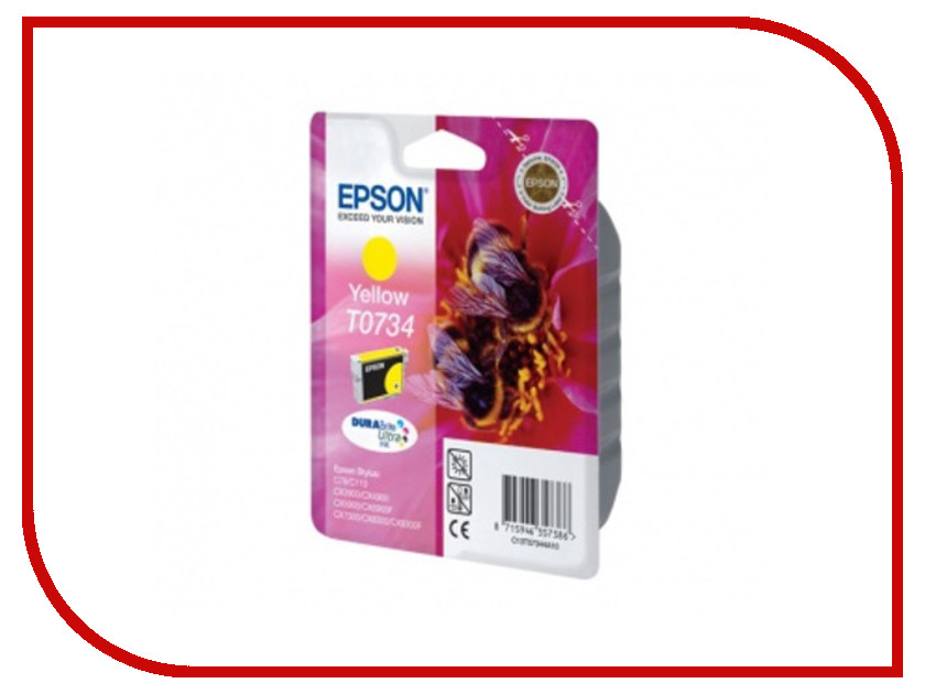 

Картридж Epson T07344A C13T10544A10 Yellow